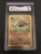 GMA Graded 1999 Pokemon Fossil 1st Edition #50 KABUTO Trading Card - EX-NM 6