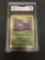 GMA Graded 1999 Pokemon Fossil 1st Edition #48 GRIMER Trading Card - NM-MT 8