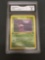GMA Graded 1999 Pokemon Fossil 1st Edition #48 GRIMER Trading Card - NM-MT 8