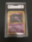 GMA Graded 1999 Pokemon Base Set Unlimited #29 HAUNTER Trading Card - NM 7
