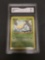 GMA Graded 1999 Pokemon Base Set Unlimited #69 WEEDLE Trading Card - NM 7