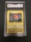 GMA Graded 1999 Pokemon Base Set Unlimited #67 VOLTORB Trading Card - NM 7
