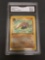 GMA Graded 1999 Pokemon Fossil 1st Edition #50 KABUTO Trading Card - NM-MT+ 8.5