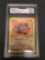 GMA Graded 1999 Pokemon Fossil 1st Edition #47 GEODUDE Trading Card - NM-MT+ 8.5