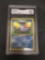 GMA Graded 1999 Pokemon Fossil 1st Edition #56 TENTACOOL Trading Card - NM-MT+ 8.5