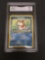 GMA Graded 1999 Pokemon Jungle #53 GOLDEEN Trading Card - NM 7