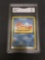 GMA Graded 1999 Pokemon Fossil #51 KRABBY Trading Card - NM 7