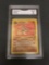 GMA Graded 1999 Pokemon Fossil #24 KABUTOPS Rare Trading Card - NM-MT 8