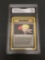 GMA Graded 2000 Pokemon Gym Challenge #107 LT. SURGE'S SECRET PLAN Trading Card - NM+ 7.5