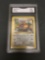 GMA Graded 1999 Pokemon Jungle #47 TAUROS Trading Card - NM+ 7.5