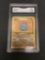 GMA Graded 1999 Pokemon Jungle #61 RHYHORN Trading Card - NM+ 7.5
