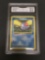 GMA Graded 1999 Pokemon Fossil #56 TENTACOOL Trading Card - NM-MT+ 8.5