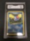 GMA Graded 1999 Pokemon Fossil #56 TENTACOOL Trading Card - NM-MT+ 8.5