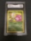 GMA Graded 2000 Pokemon Team Rocket #58 KOFFING Trading Card - EX-NM+ 6.5