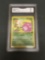 GMA Graded 2000 Pokemon Team Rocket #58 KOFFING Trading Card - NM 7