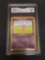 GMA Graded 1999 Pokemon Fossil 1st Edition #55 SLOWPOKE Trading Card - EX-NM 6