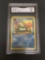 GMA Graded 1999 Pokemon Fossil 1st Edition #52 OMANYTE Trading Card - NM-MT 8