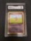 GMA Graded 1999 Pokemon Fossil 1st Edition #55 SLOWPOKE Trading Card - NM-MT 8