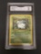 GMA Graded 1999 Pokemon Jungle #57 NIDORAN Trading Card - MINT 9