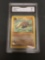 GMA Graded 1999 Pokemon Fossil #50 KABUTO Trading Card - NM 7
