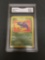 GMA Graded 1999 Pokemon Fossil #57 ZUBAT Trading Card - NM-MT+ 8.5