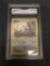GMA Graded 1999 Pokemon Base Set Unlimited #61 RATTATA Trading Card - AUTHENTIC