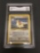 GMA Graded 1999 Pokemon Base Set Unlimited #57 PIDGEY Trading Card - GOOD+ 2.5