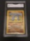 GMA Graded 1999 Pokemon Base Set Unlimited #56 ONIX Trading Card - AUTHENTIC