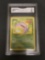 GMA Graded 1999 Pokemon Base Set Unlimited #51 KOFFING Trading Card - VG 3