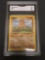 GMA Graded 1999 Pokemon Base Set Unlimited #47 DIGLETT Trading Card - VG 3