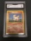 GMA Graded 1999 Pokemon Base Set Unlimited #60 PONYTA Trading Card - VG 3