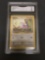 GMA Graded 1999 Pokemon Base Set Unlimited #61 RATTATA Trading Card - VG 3