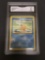 GMA Graded 1999 Pokemon Base Set Unlimited #35 MAGIKARP Trading Card - VG 3
