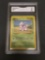 GMA Graded 1999 Pokemon Base Set Unlimited #55 NIDORAN Trading Card - VG 3