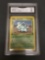 GMA Graded 1999 Pokemon Jungle 1st Edition #40 NIDORINA Trading Card - MINT 9