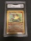 GMA Graded 1999 Pokemon Jungle 1st Edition #43 PRIMEAPE Trading Card - NM-MT+ 8.5
