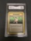 GMA Graded 1999 Pokemon Fossil #61 RECYCLE Trading Card - NM-MT+ 8.5