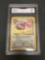 GMA Graded 1999 Pokemon Jungle #51 EEVEE Trading Card - NM 7