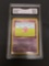 GMA Graded 1999 Pokemon Fossil Unlimited #55 SLOWPOKE Trading Card - NM-MT+ 8.5