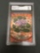 GMA Graded 2000 Topps Pokemon #110 WEEZING Trading Card - MINT 9