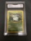 GMA Graded 2000 Pokemon Base 2 Set #82 NIDORAN Trading Card - NM 7