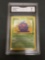 GMA Graded 1999 Pokemon Jungle #63 VENONAT Trading Card - NM 7