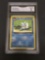 GMA Graded 2000 Pokemon Team Rocket #46 DARK WARTORTLE Trading Card - NM-MT 8