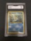GMA Graded 1999 Pokemon Fossil #40 OMASTAR Trading Card - NM-MT 8