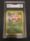 GMA Graded 1999 Pokemon Jungle #59 PARAS Trading Card - NM-MT 8