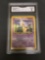 GMA Graded 2000 Pokemon Neo Genesis #58 GIRAFARIG Trading Card - NM-MT 8