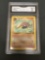 GMA Graded 1999 Pokemon Fossil #50 KABUTO Trading Card - NM-MT 8
