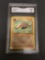 GMA Graded 1999 Pokemon Fossil #50 KABUTO Trading Card - NM-MT 8