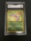 GMA Graded 1999 Pokemon Base Set Unlimited #51 KOFFING Trading Card - VG+ 3.5