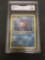 GMA Graded 1999 Pokemon Base Set Unlimited #64 STARMIE Trading Card - VG+ 3.5